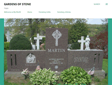Tablet Screenshot of gardens-of-stone.com
